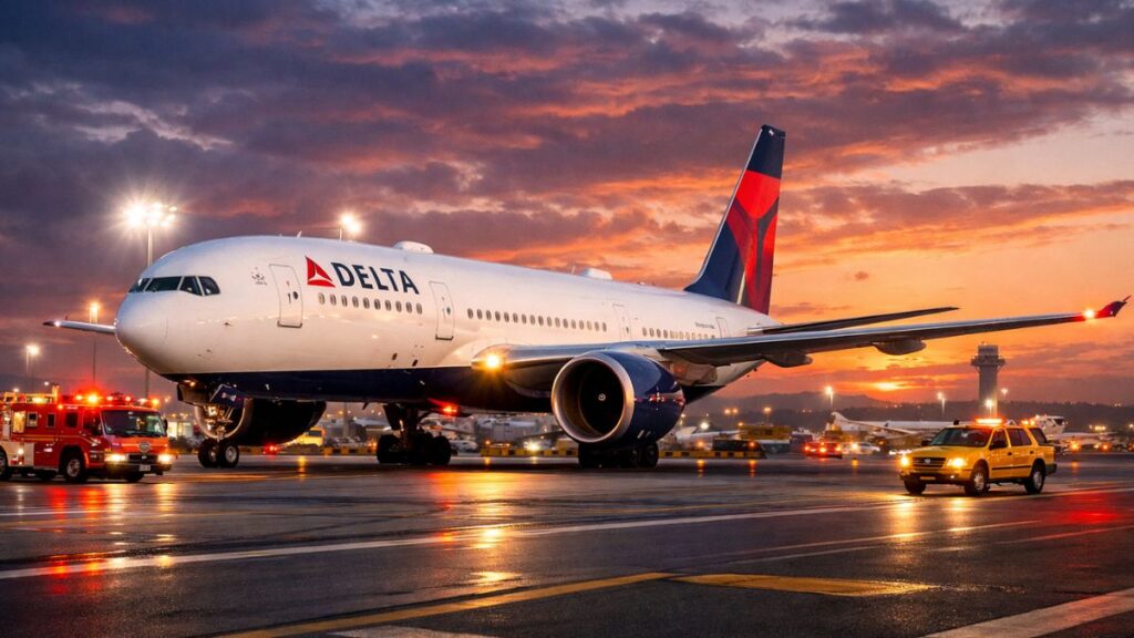 delta flight dl275 japan diversion lax